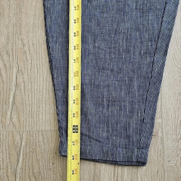 Striped Blue Trousers - Picture 3 of 9